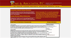 Desktop Screenshot of hoa-attorneys.com