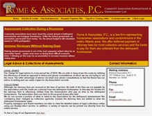 Tablet Screenshot of hoa-attorneys.com